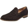 Antica Cuoieria Amalfi - Mocassini Scamosciati Testa Di Moro - Uomo Scarpe