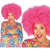 FIESTAS GUIRCA Parrucca Afro Fucsia
