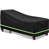 Telo Sdraio da for giardino Impermeabile con Fibbie per Protezione for mobili