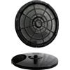 Base Fissa Ponderata per Ventilatori da Piantana 40x40cm ABS Tonda per Ventilato