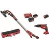 Flex Akku-Giraffe Etichetta MH 18.0-EC/5.0 Set Mh-R Akku-Langhalsschleifer 2x 5.0 Ah