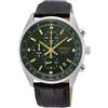 SEIKO Cronografo Orologio Da Uomo Con Cinturino In Pelle Chrono SSB385P1