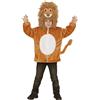 Widmann Lion In Soft Plush (Hoodie With Mask) (104 cm / 2-3 Years) Brown