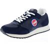 Colmar Travis One - Sneakers Basse In Suede Blu - Uomo Scarpe Sneakers