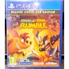 Crash Team Rumble PS4 Deluxe Croce- Gen Nuovo Sigillato PS5 Compatible Bandicoot