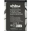vhbw Batteria per Nokia 6120 classic 6080 6124 classic 6121 classic 7260 600mAh 3,7V