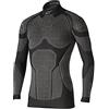 Alpinestars Ride Tech Top Long Sleeve Winter, Nero/Grigio, XL/XXL