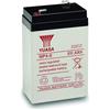 Yuasa Batteria Al Piombo VRLA Uso Industriale NP4-6 6V 4Ah 70x47x105.5mm Yuasa