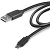 Sbs - Cavo dati USB A Micro-USB - 3 metri - nero