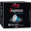 Does not apply Caffè Trombetta, L'Espresso Decaffeinato - 50 Capsule Compatibili Nespresso