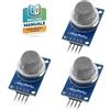 3pcs MQ-8 Hydrogen Gas Sensor Module H2 Detection Analog Digital for Arduino ESP