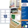 Avery C32011-25 etichetta non adesiva 250 pz Bianco Rettangolo (Avery Quick&Clea