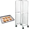 VEVOR Scaffale per panini commerciali da 20 fogli Scaffale forno in alluminio