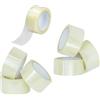 Tendaggimania Nastro Adesivo Trasparente per imballaggio 50x 132 mt Scotch Resistente Imballo