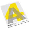 Esselte Glued Pad A4 quaderno per scrivere 100 fogli Grigio, Bianco, Giallo (Ess