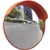 ICARO Specchio Stradale per Traffico Convesso in PP Arancione Parabolico Icaro ø 60 cm