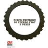 FINAFF DISCO FRIZIONE DI STERZO PER TRATTORE FIAT 355C 455C 505C 605C FL4C/ 3 PEZZI