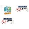 2x Kit Luci LED Sequenziali NE555 CD4017 Fai da Te Saldatura Elettronica
