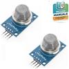 2x Modulo MQ-2 Sensore Gas Fumo GPL Propano Metano Idrogeno Rilevatore Arduino