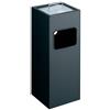 Durable Posacenere Durable a colonna acciaio con sabbia e cestino base quadrata H 62 x Ø