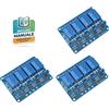 3x Modulo Relè 5V 4 Canali Optoisolati Arduino Raspberry Pi Domotica DIY