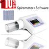 CONTEC Spirometro Portatile Spirometria Digitale per Test Del Volume Polmonare SP10 SW