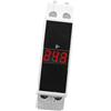 Voltmetro con display digitale su guida Din Voltmetro modulare monofase