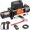 Argano Elettrico Carico da 6123 kg Verricello per Camion 12 V CC con Corda