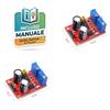 2x Modulo Generatore Segnale Onda Quadra NE555 Frequenza Duty Cycle Regolabile