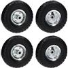 AB Tools 4 ruote pneumatiche per camion a sacco / carrello / carrello da giardino da 1...