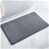 ETHORY Beautiful Memory Cotton Bath Mat Rectangle Fast Absorption Thickened Rug