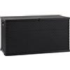 Toomax Multibox Rattan baule da 420L in plastica resistente effetto rattan