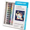 Crocodile Creek Space Canvas Painting Set for Kids Ages 6 Years and Up - Acrylic
