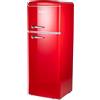 Kooper Frigorifero Doppia Porta Retro' Vintage Rosso