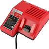 ASUNCELL Caricatore 3A M18 per batteria Milwaukee da 18 V 14,4 V 18 V caricatore rapido