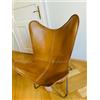 PARRYS LEATHER WORLD Sedia A Farfalla In Pelle Vera Premium - Mobili Retro Industriale