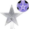 Hongu Puntale luminoso per albero di natale proiettore LED glicine forma di stella