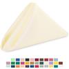 Trimming Shop Tovaglioli in Tessuto Da Pranzo Solid Multi Colore 1-100