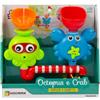 GIOCHERIA GGI240023 GIO BABY OCTOPUS E CRAB PER BAGNETTO