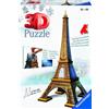 RAVENSBURGER RAVERSBURGER 12556 PUZZLE 3D TORRE EIFFEL 216 PEZZI - 10 ANNI +