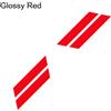 Mustangify Kit Strisce Adesive Cofano Parafango per Ford Mustang GT350 GT500