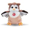 TRUDI 24084 Gufo Gek new | Peluche regalo, animali del bosco | 20x20x15 cm tagli