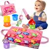 Does not apply Giochi Bambini 1 Anno, 20PCS Montessori Gioco Pesca Morbidi, Regalo Bambina 1 An