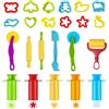 Szsmw 23 Pezzi Formine Plastilina per Bambini - Set Plastilina Bambini - Formine per P