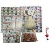 tombola cartellone 96 CARTELLE COLORATE paniere 90 numeri legno CARTE napoli