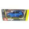 Bburago Alfa Romeo Stelvio Quadrifoglio Burago 1:24 Blu Misano Nuovo