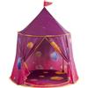 Tenda Gioco Bambini Casetta Rosa Castello in Tessuto 120x116 cm Interno Esterno