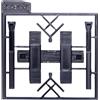 Collezione di modelli di piattaforme elevatrici a due colonne in scala 1:64,