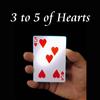 Cardix Carte da Poker Truccate Cuori 3-5 6-9 Magia Mentalismo Illusione
