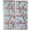 96 CARTELLE COLORATE SMORFIA 15X8CM PER TOMBOLA NAPOLETANA TUTTE DIFFERENTI